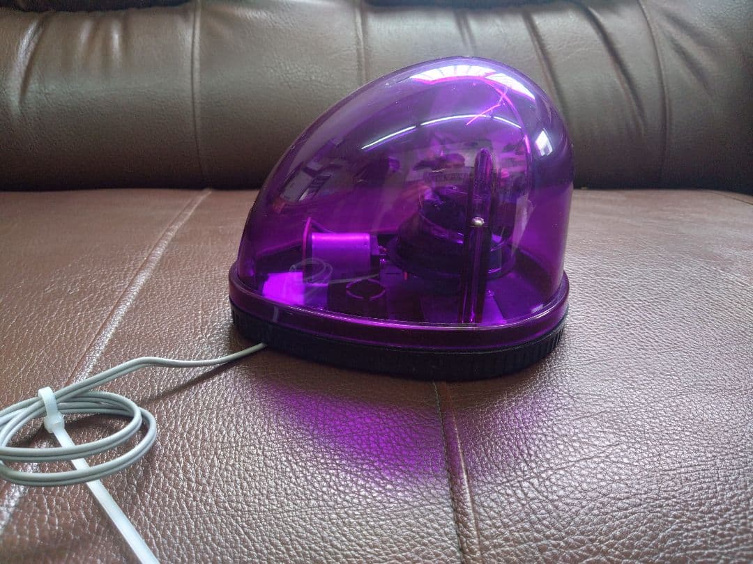 激レア希少廃盤当時物ムラ灯パトライトcbxjgsゼファー回転灯