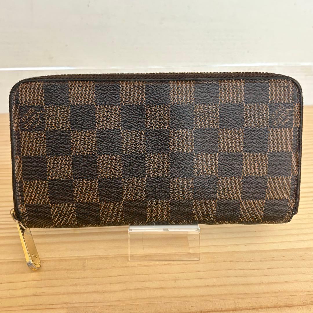LOUIS VUITTON ルイヴィトン　長財布　ダミエ　ジッピーウォレット
