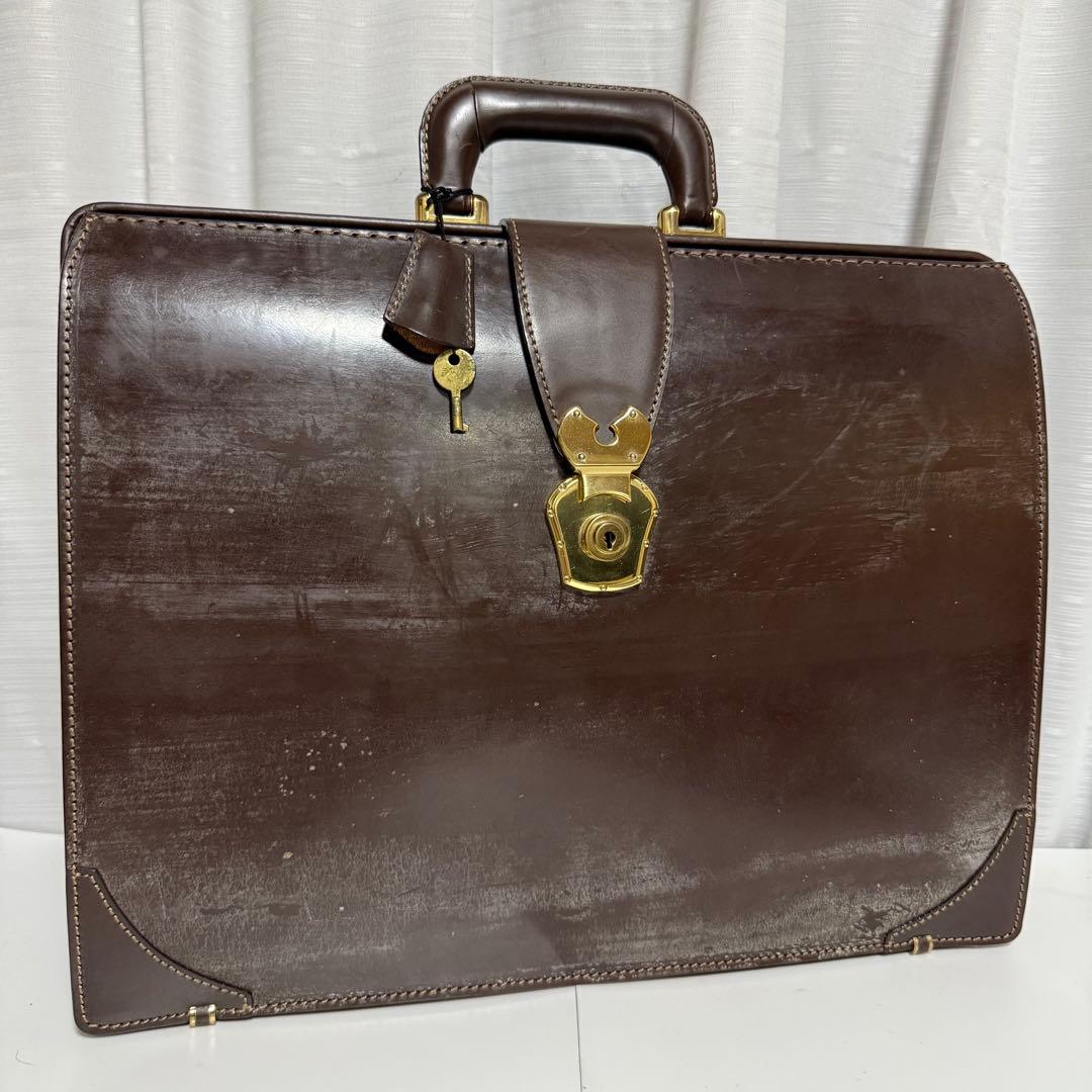 ⭐️未使用⭐️　土屋鞄　ダレスバッグ　ブライドルレザー　ブラウン　ハンドバッグ