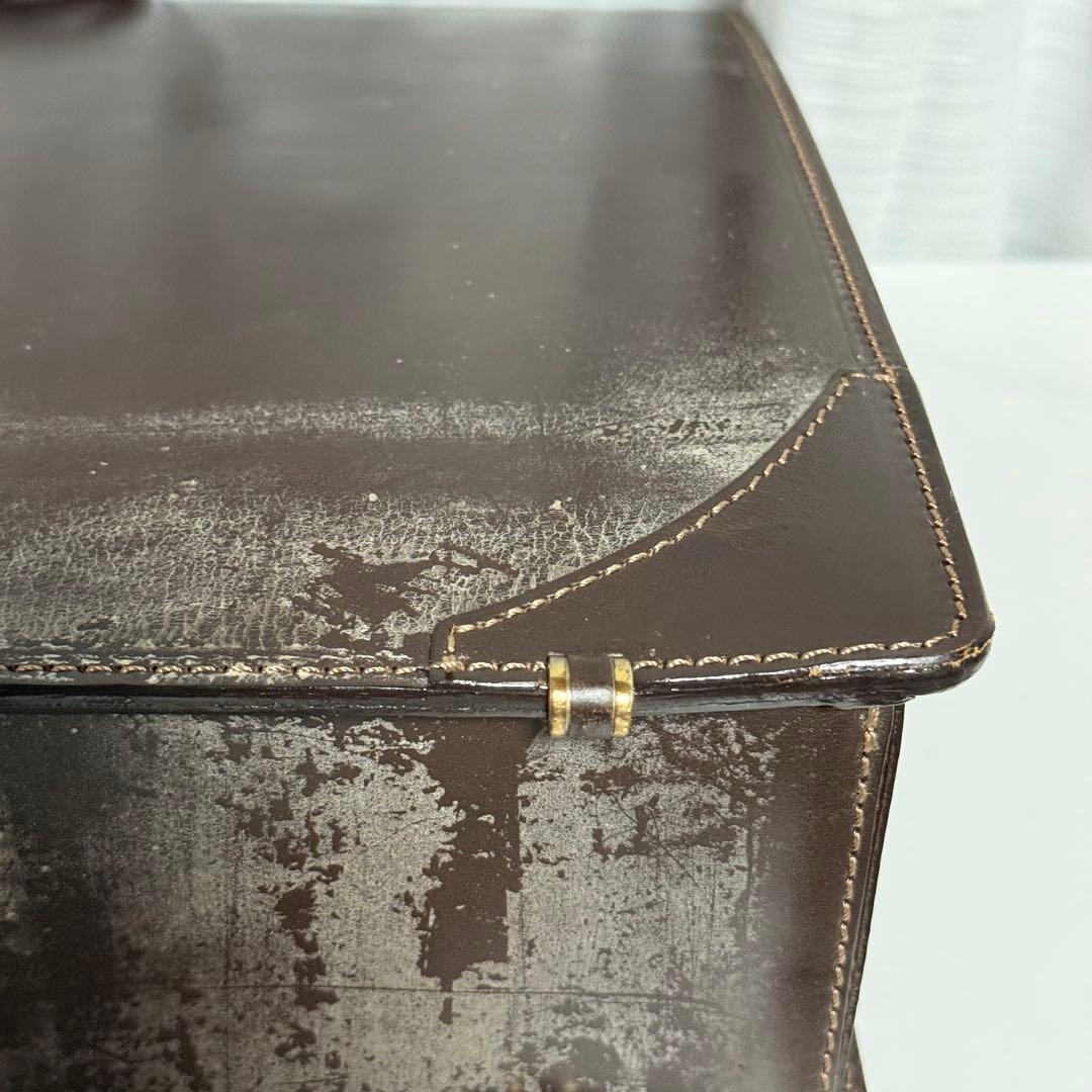 ⭐️未使用⭐️　土屋鞄　ダレスバッグ　ブライドルレザー　ブラウン　ハンドバッグ