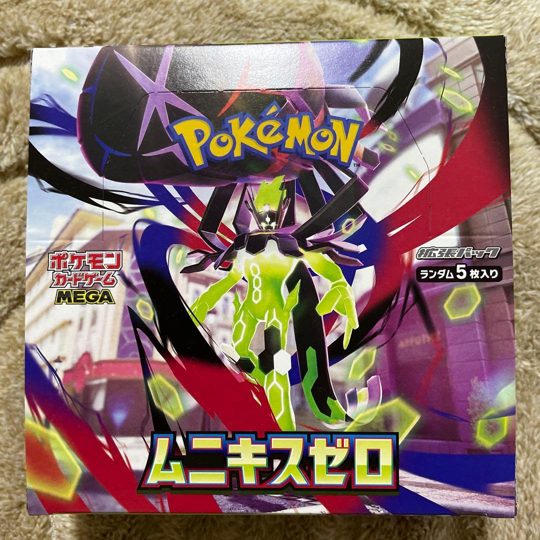 ポケモンカード　ムニキスゼロ　BOX 未開封　新品　シュリンク無し