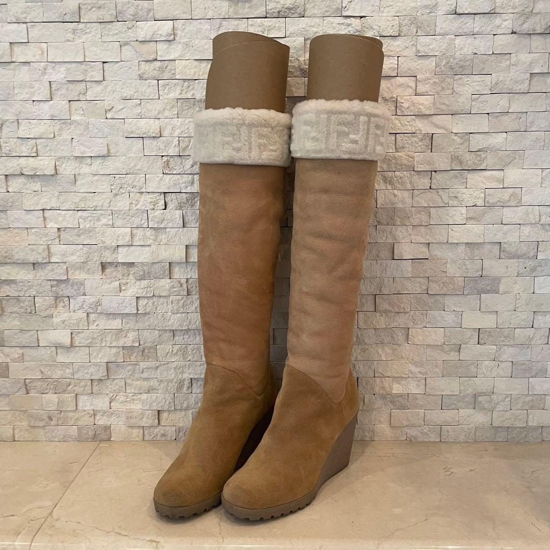 お値下げ‼️フェンディ.FENDI.ブーツ.サイズ37