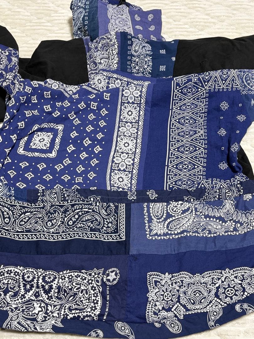 ［最安］readymade マウンテンパーカー　ペイズリー　サイズ1