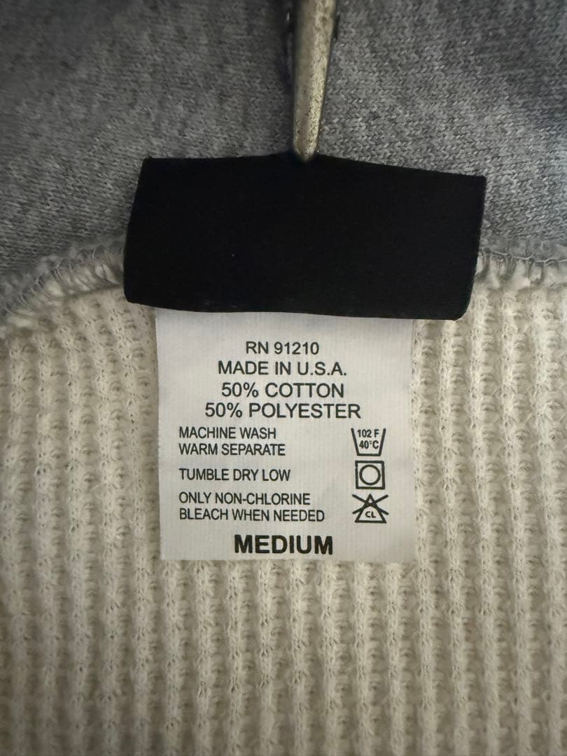 未使用に近い USA製 キャンバー 131 裏サーマルジップアップパーカー 短丈