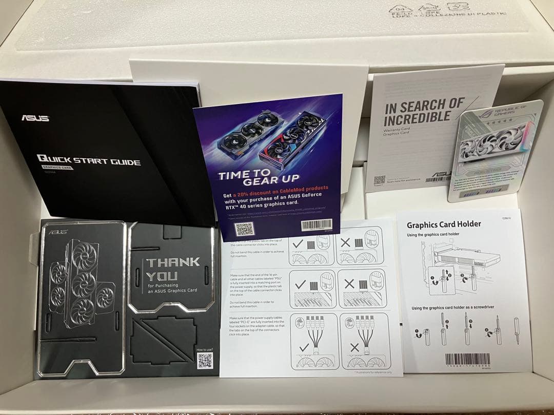 s*o様 今日まで　ROG STRIX GAMING GeForce RTX 4