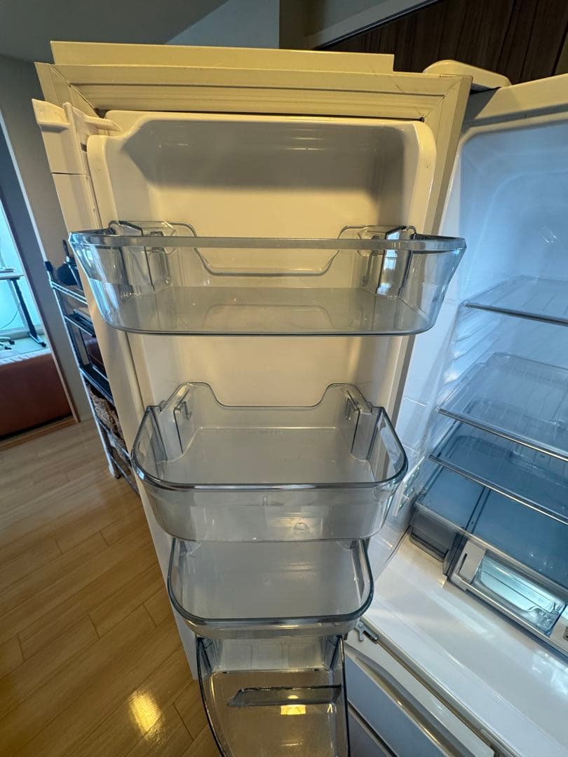 HITACHI冷凍冷蔵庫：6ドア 定格内容積475L R-XG4800H