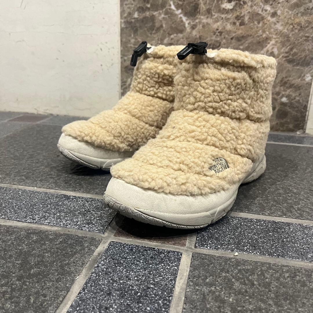 THE NORTH FACE × emmi ボアブーツ ベージュ 25㎝