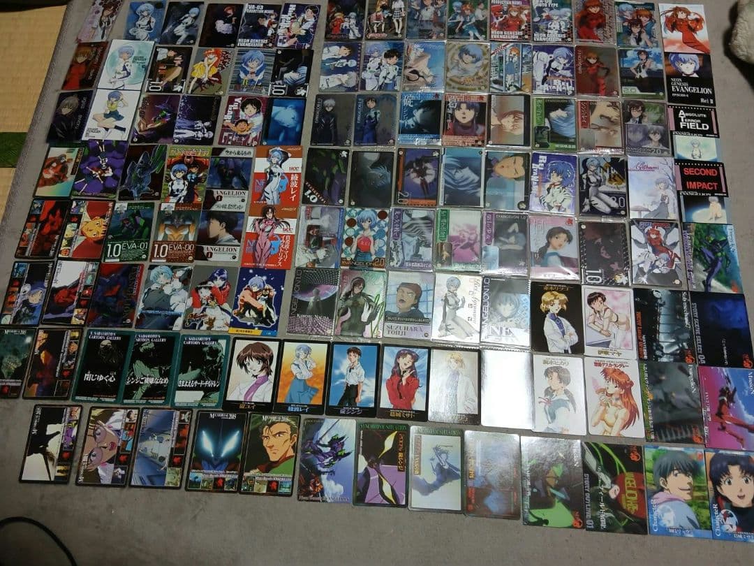 エヴァンゲリオン カードダス ウェハース メタル カード セット