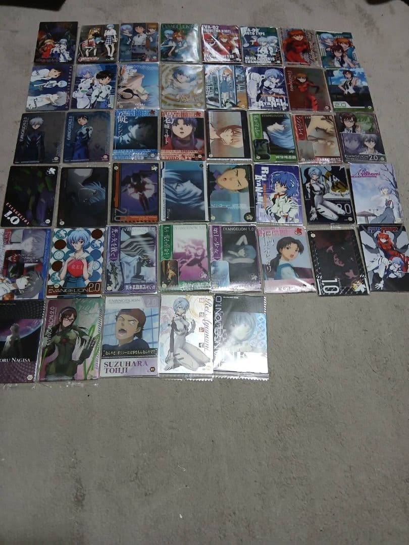 エヴァンゲリオン カードダス ウェハース メタル カード セット