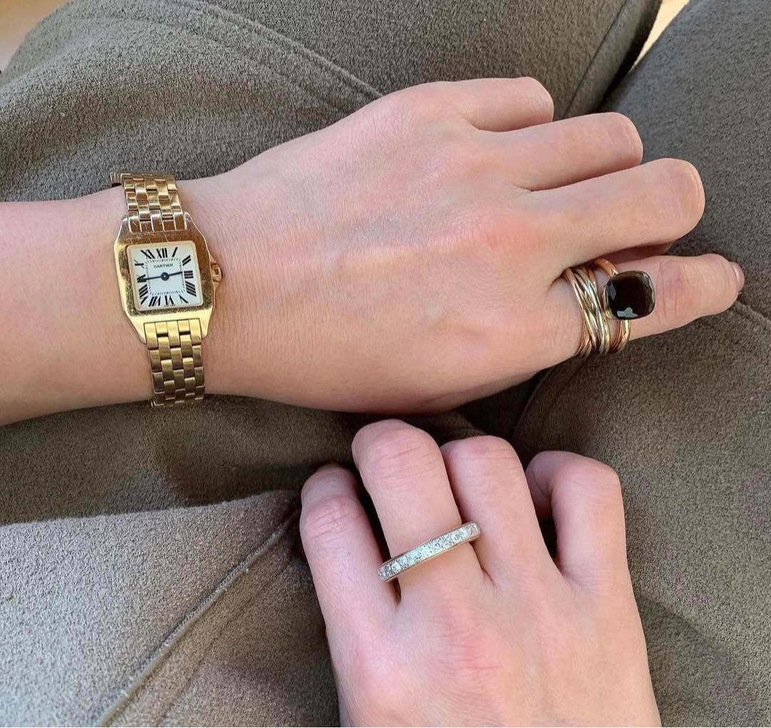 ポメラート　ヌードリング　スモーキークオーツ　クラシック