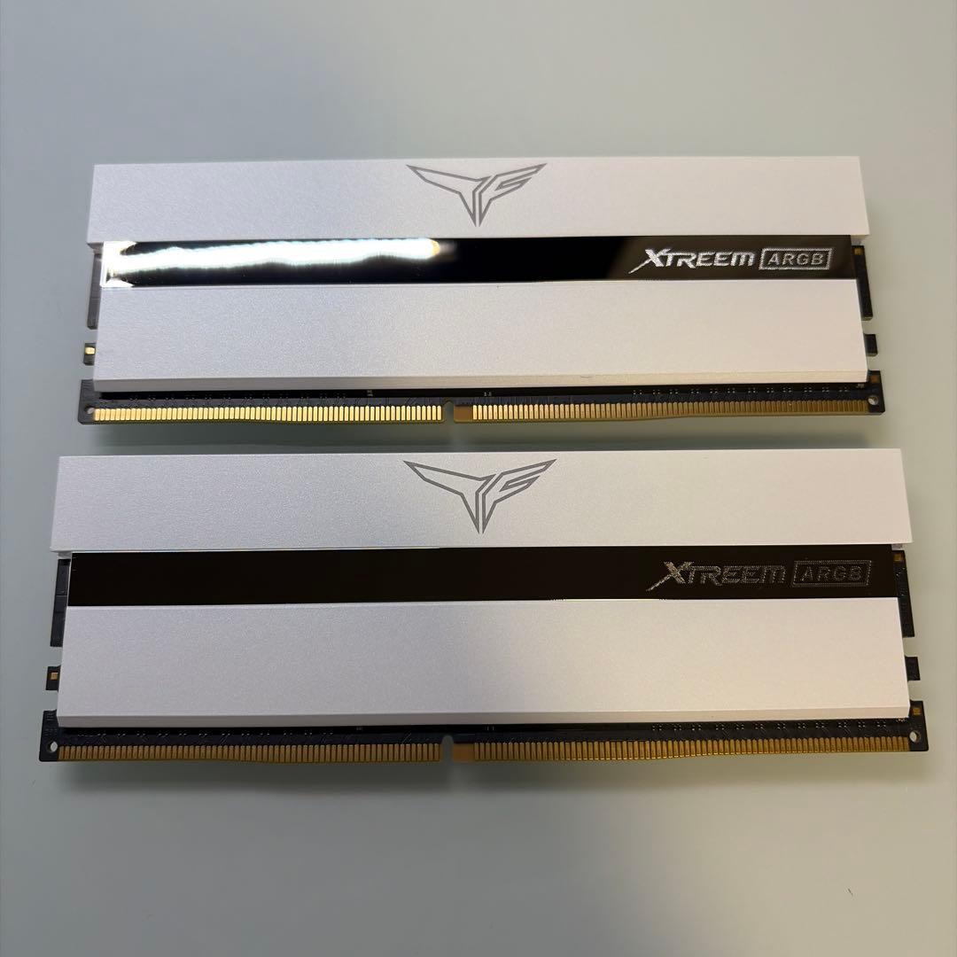 Team ARGB WHITE DDR4 3600Mhz 16GBx2枚