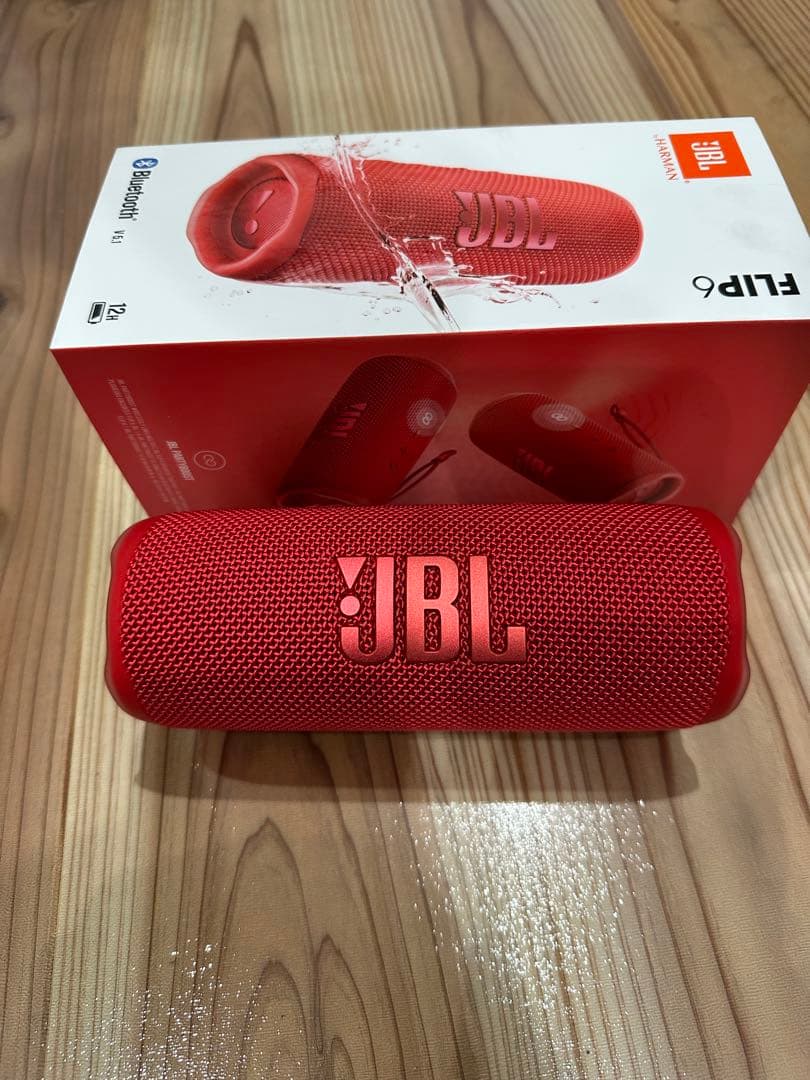 JBL FLIP 6 ワイヤレススピーカー レッド