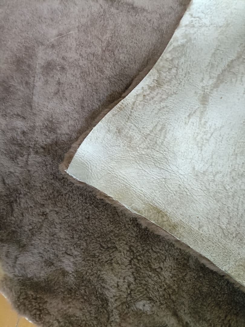 天然毛皮ラグ 5枚セット カウ ゴートスキン ムートン インテリア 北欧風