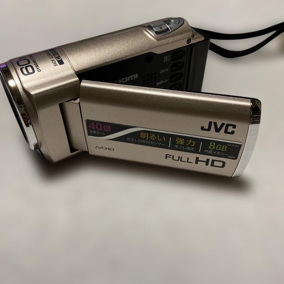 美品　JVC ビデオカメラGZ-E150-N ピンクゴールド　②
