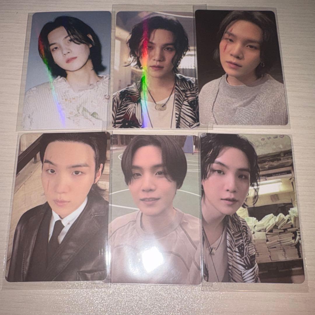 BTS SUGA ユンギ ミンユンギAgust D D-DAY トレカ6枚セット