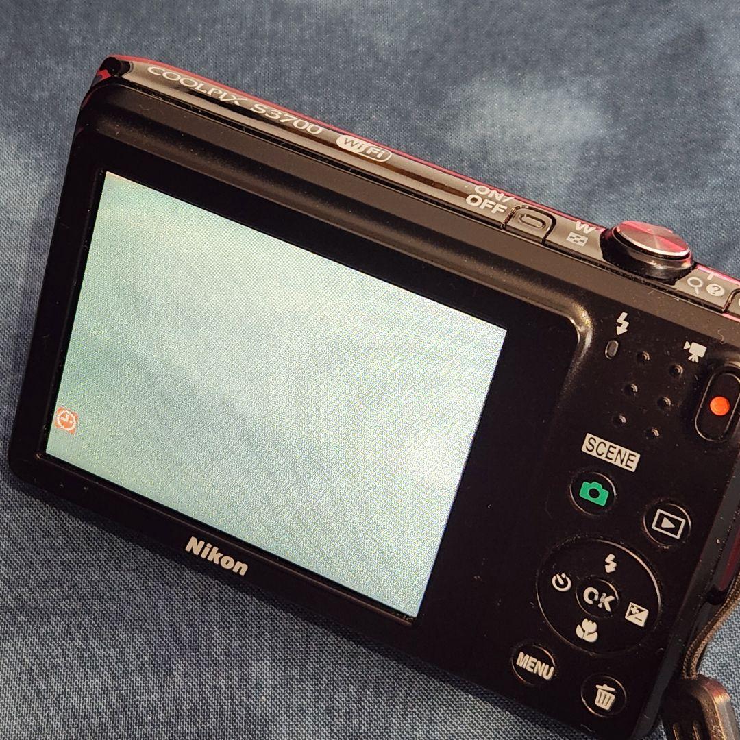 Nikon COOLPIX S3700 8x WIDE デジタルカメラ 動作品