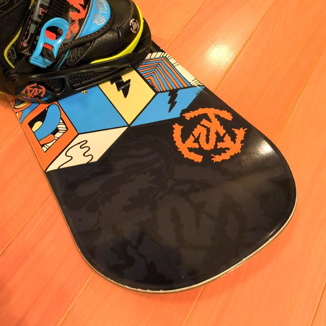 K2 MINI TURBO 110 スノーボード キッズ 3点セット
