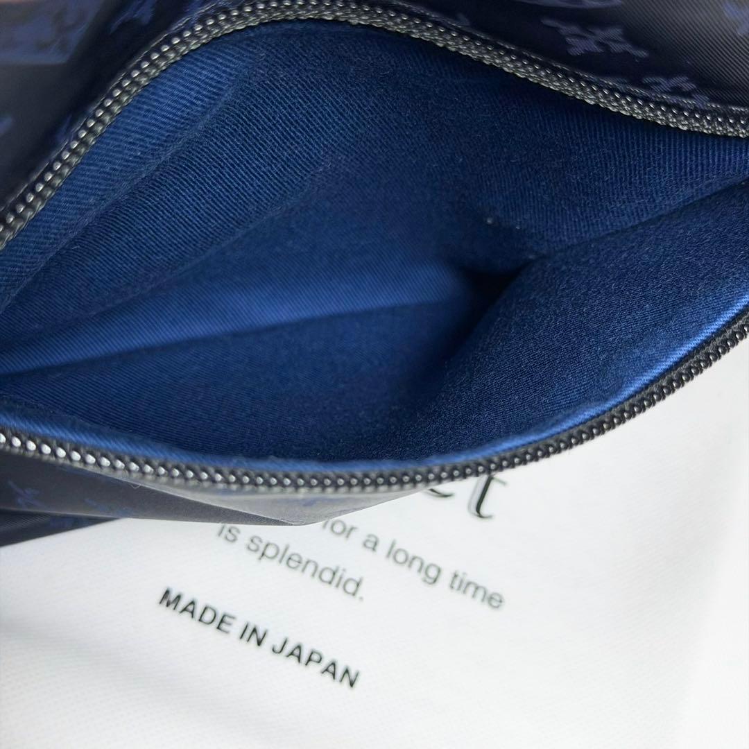 TOWA☆　極美品　russet ラシット　バッグ　ブラック×ネイビー