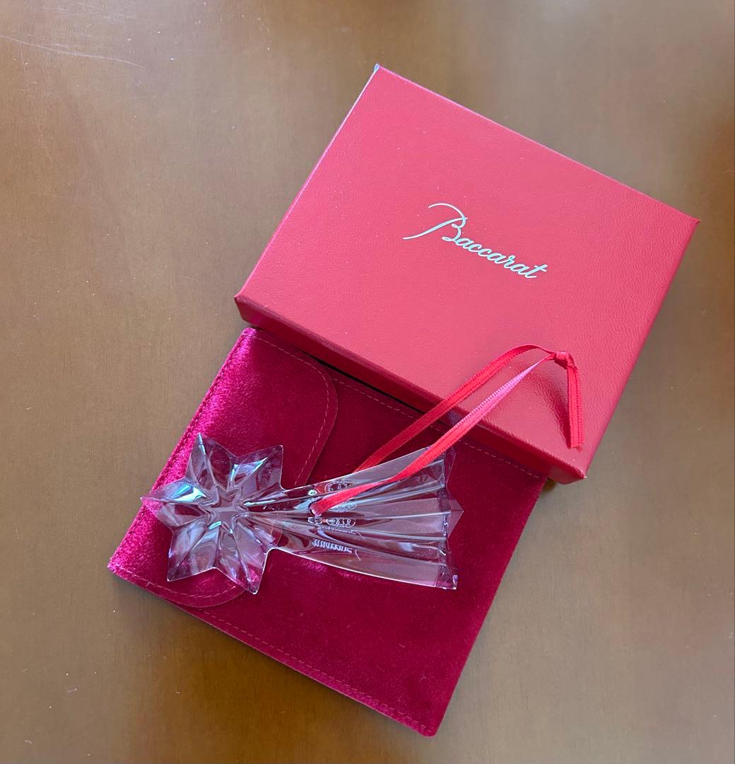 バカラ　オーナメント　星