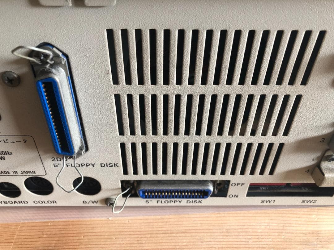 超希少　NEC PC9801F 本体　5インチFDもイロイロ