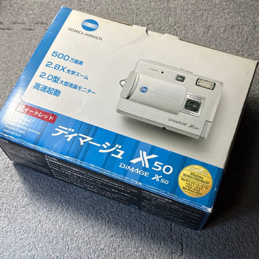☆動作OK Konica MINOLTA Dimage X50 バッテリー付き