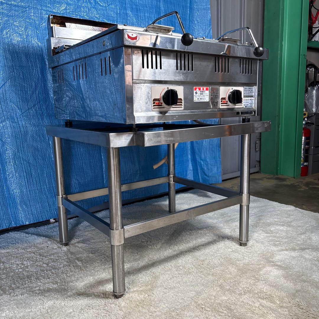 ★良品マルゼン業務用餃子焼き機台付MOZ-066 2020年式★直接引き取り歓迎