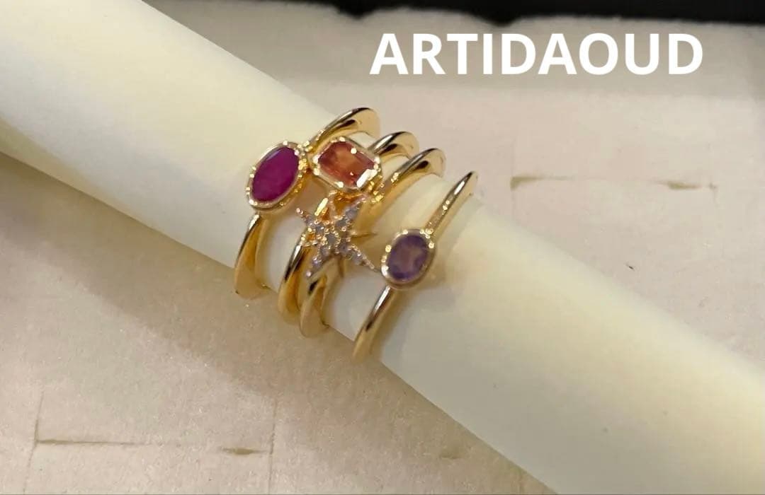 RT 154938 　新品ARTIDA OUD スターダイヤモンドリング