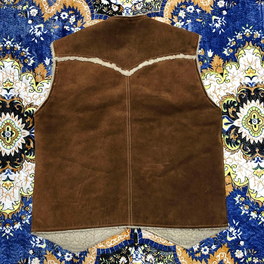 リーバイス　レザーベスト　スウェード　ヴィンテージ