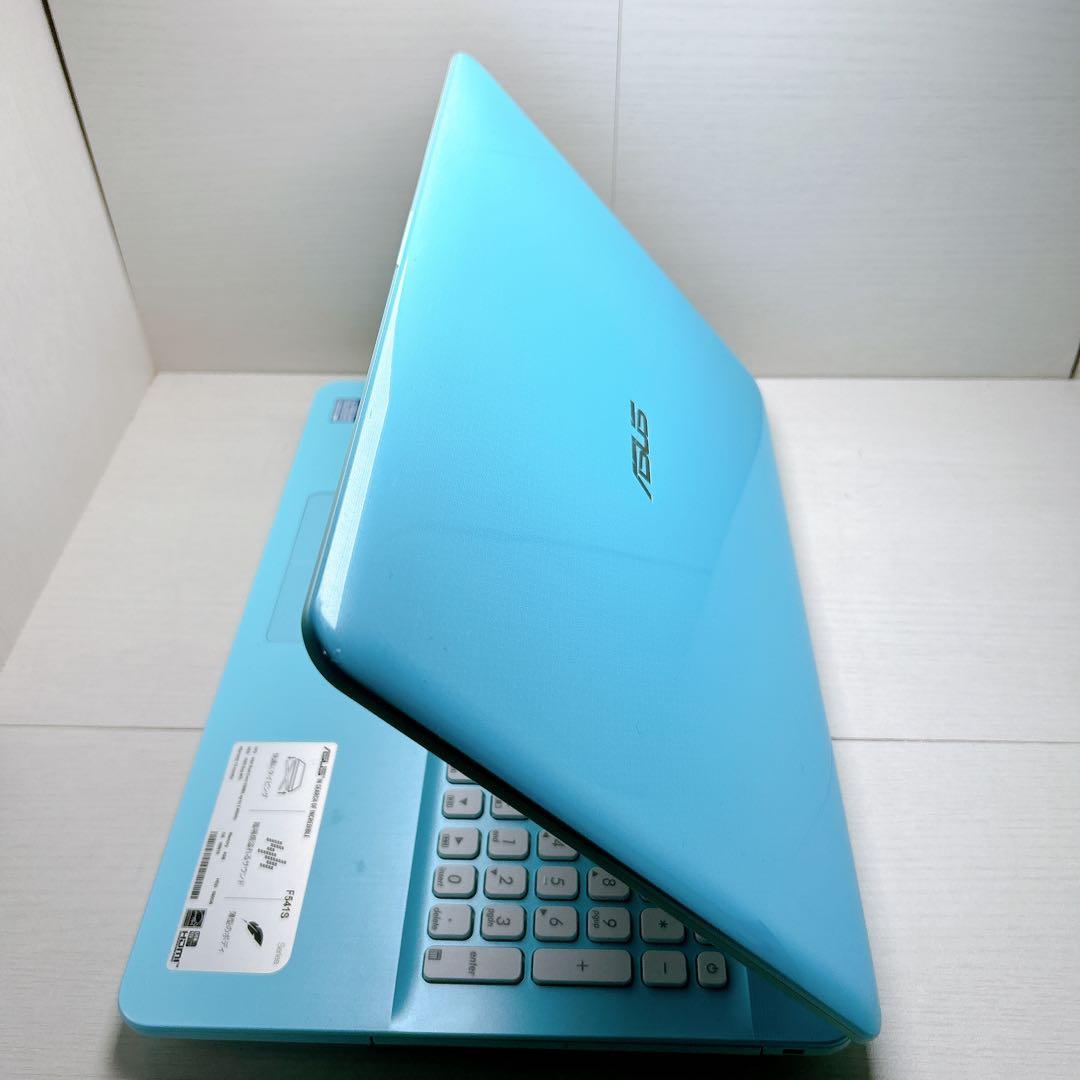 ASUS ノートPC ⭐windows11⭐SSD⭐Bluetooth⭐ブルー