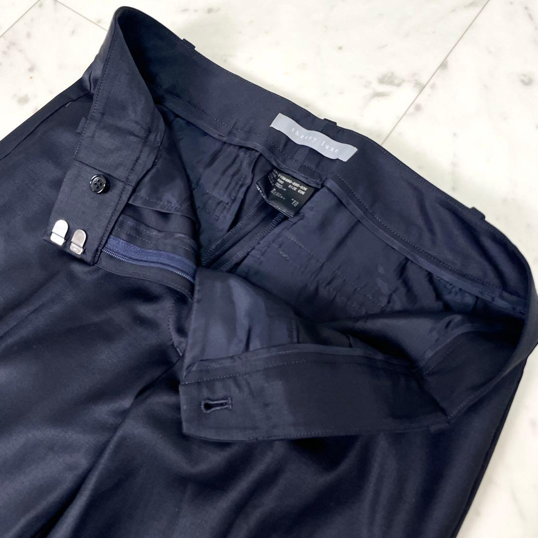 専用【未使用級】セオリーリュクス 2022年製エグゼクティブ スーツ S 紺