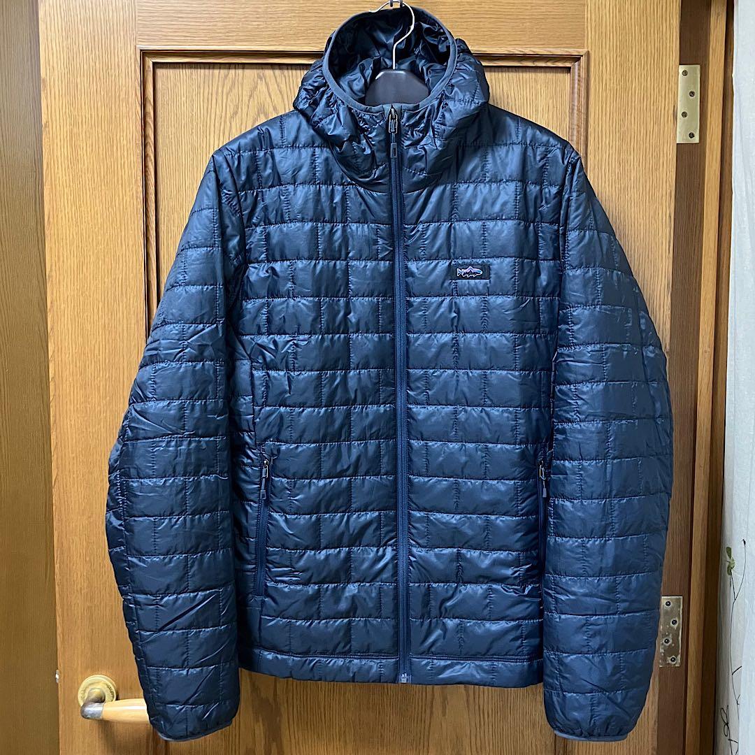 Patagonia FA23 ナノ・パフ・フィッツロイ・トラウト・フーディ