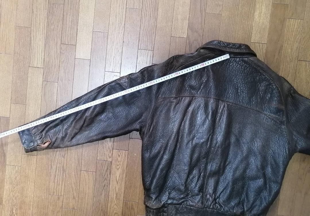 ぜん　KADOYA カドヤ MACEES レザージャケット　Lサイズ