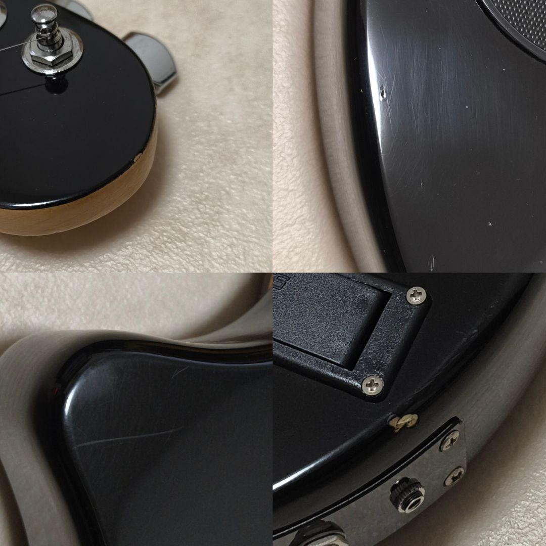 【美品】ZO-3 ブラック アンプ内蔵ミニギター 専用ケース付 ぞーさん