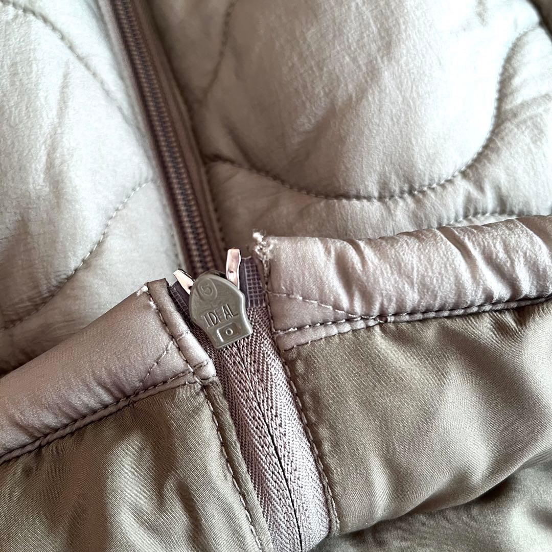 ニコアンド... WILLIAM B.ELIOTT ドロストキルトベスト カーキ