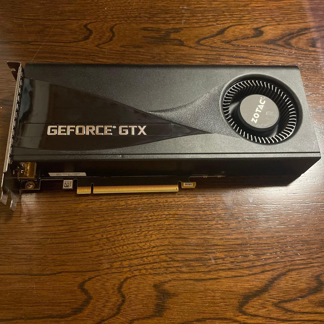 NVIDIA GTX 1660 super GDDR5 6GB　動作確認済み