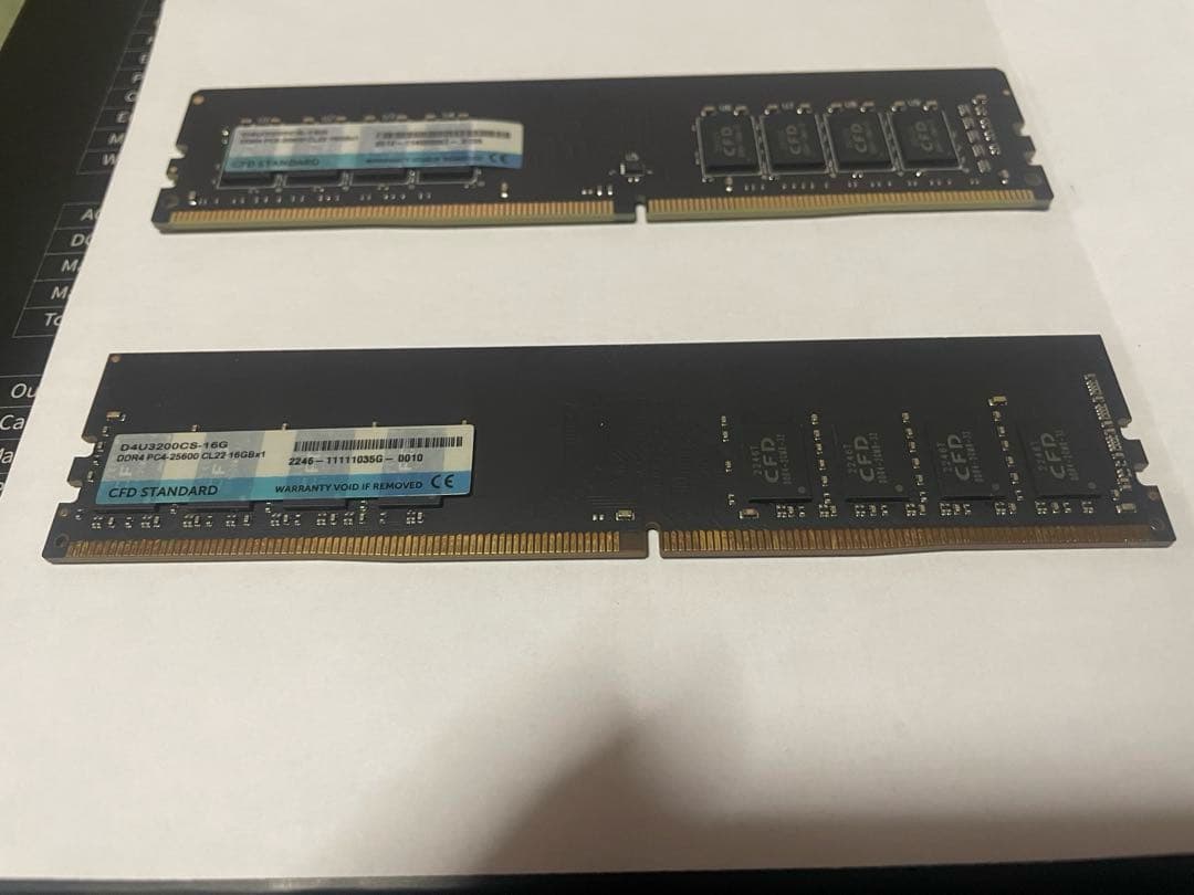 CFD D4U3200CS-16G DDR4 メモリ 16GB×2