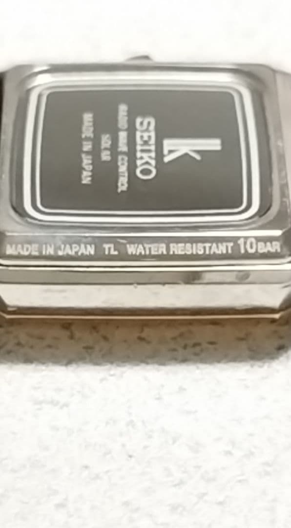 【美品】セイコー　ルキア　電波ソーラー 　レディース　ピンク　文字盤　【稼働品】