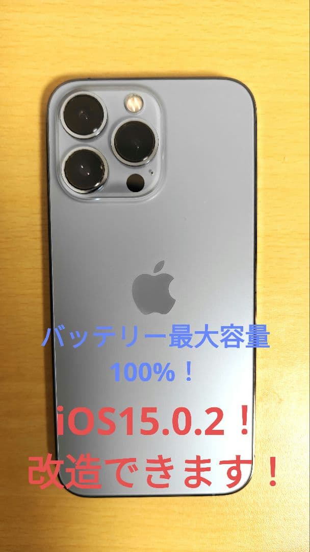 箱、magsafe充電器付　iPhone 13 Pro 【iOS15.0.2】