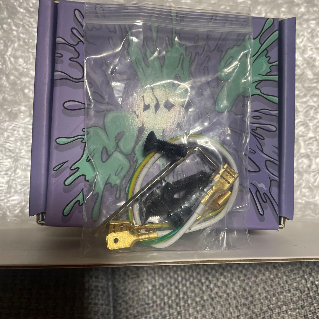 GHOST EXPOD 2ndモデル ステアリング　ブラッシュドロゴホーン付き