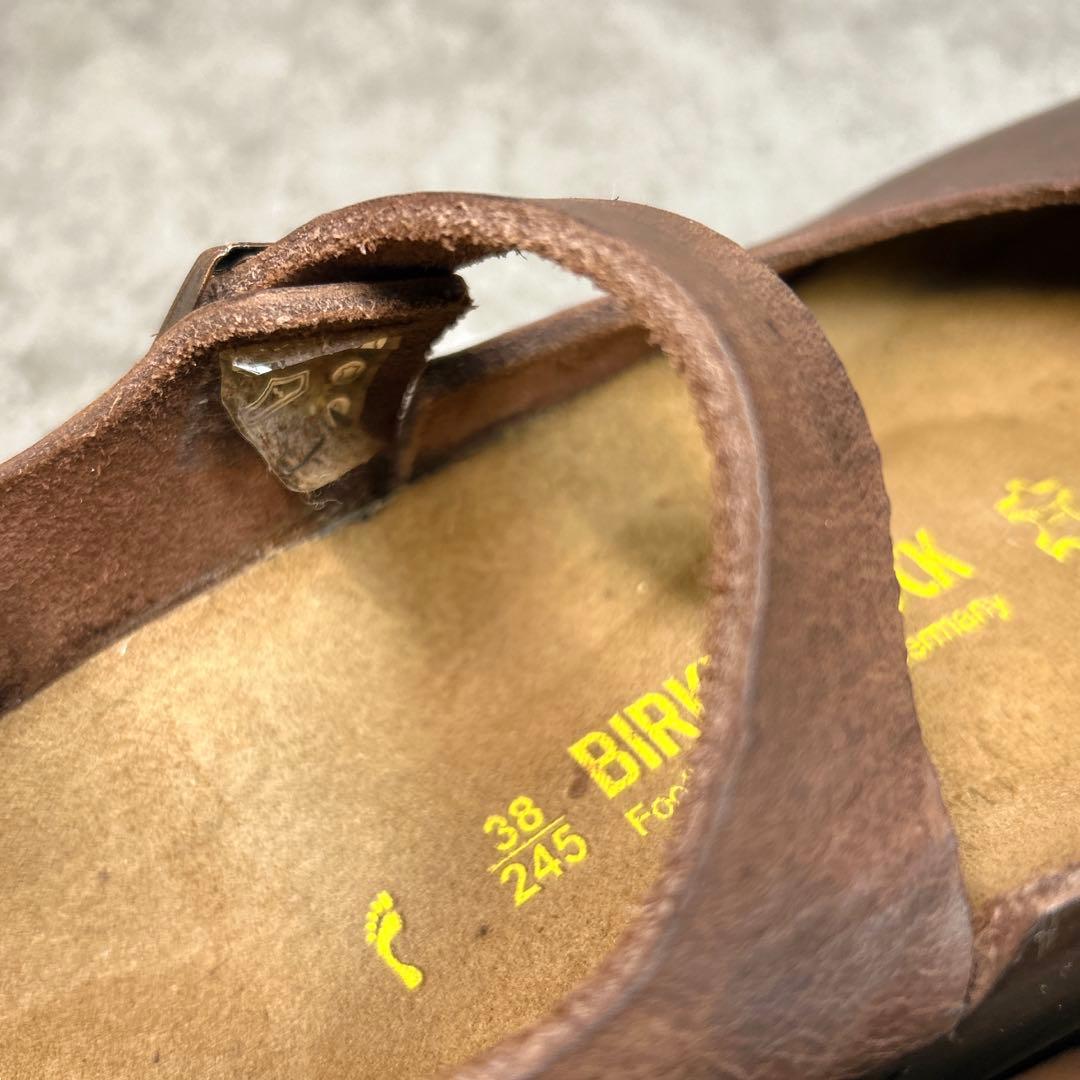 未使用級【ビルケンシュトック】マントバ/MANTOVA/濃茶/廃盤 /ナロー幅◎