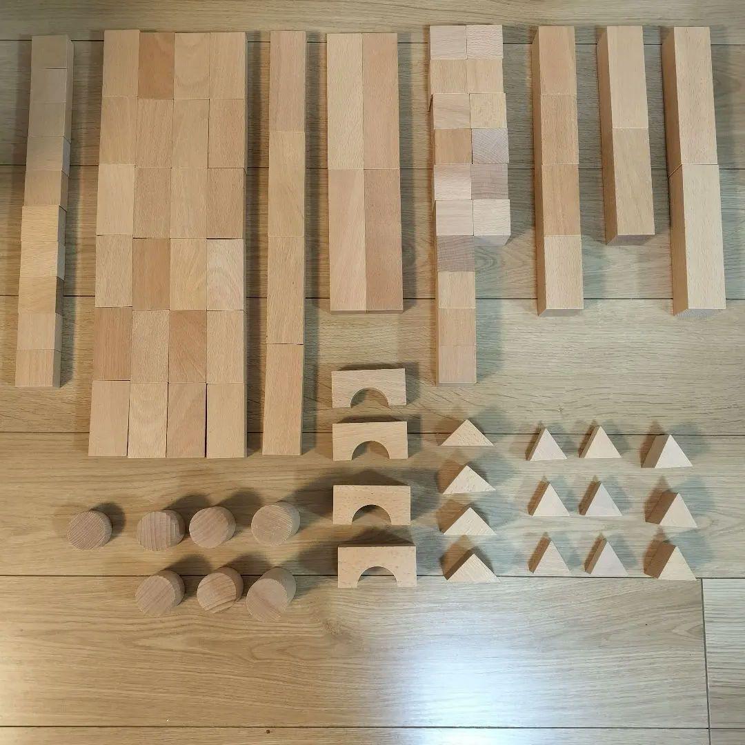 m*a様 小さな大工さん 立方体20直方体80計100+いろんな形90セット