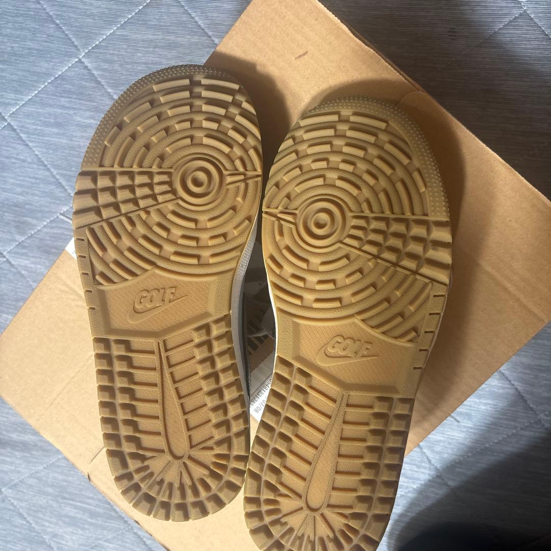 エアジョーダン 1 LOW G グレー ゴルフ用