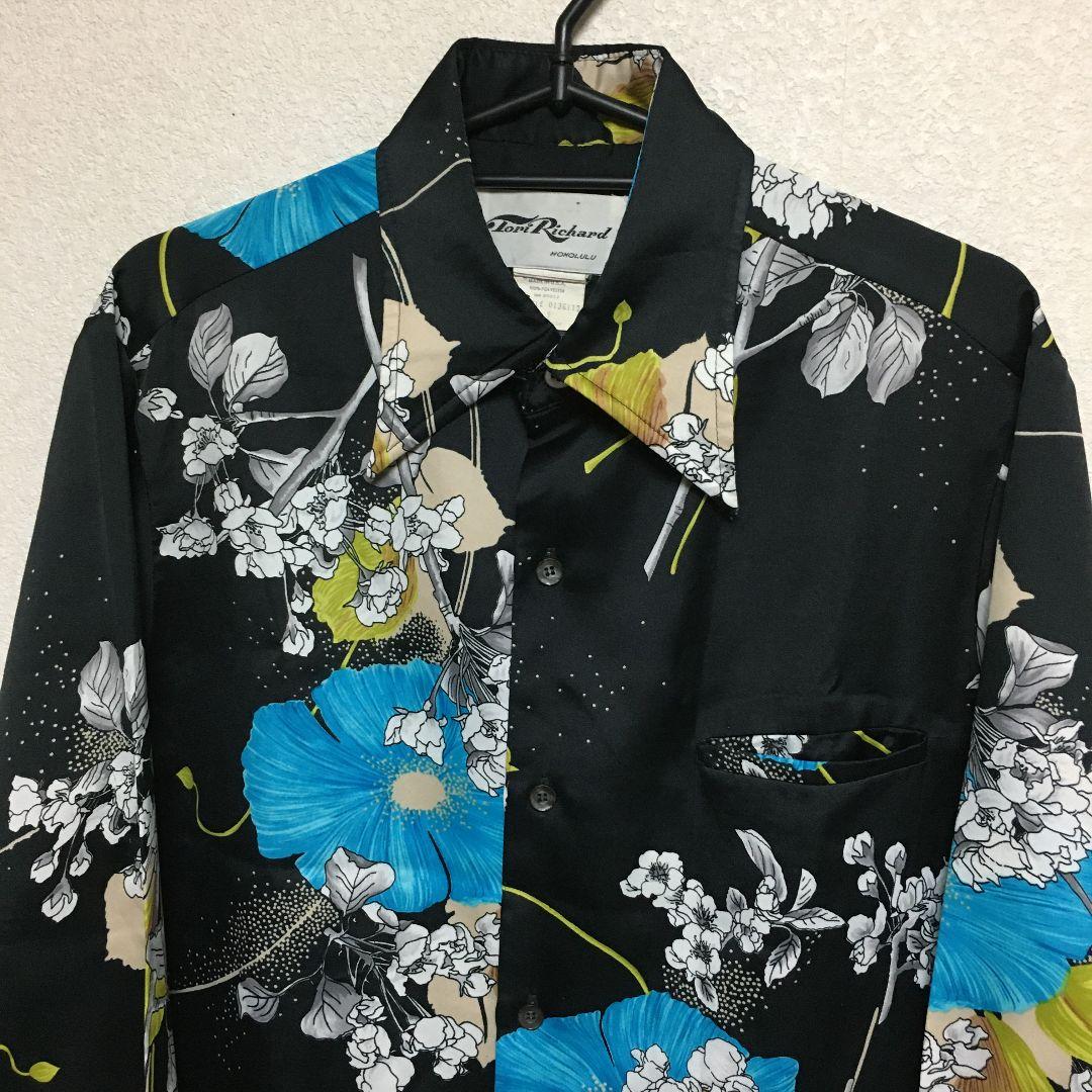 定価9万円　Tori Richard HONOLULUトリリチャード　柄シャツ