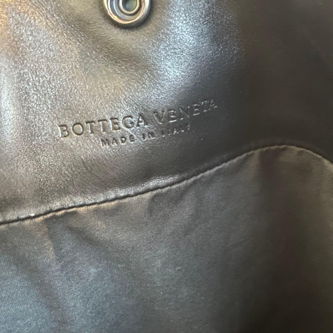 ボッテガヴェネタ　ブラック　トートバッグ　イントレチャート　肩掛け　A4可