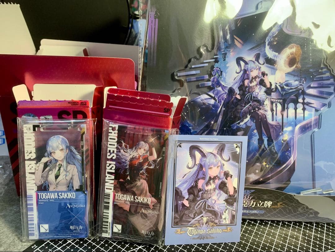 明日方舟アークナイツ AveMujica アクリルスタンド+通行認証+ カード