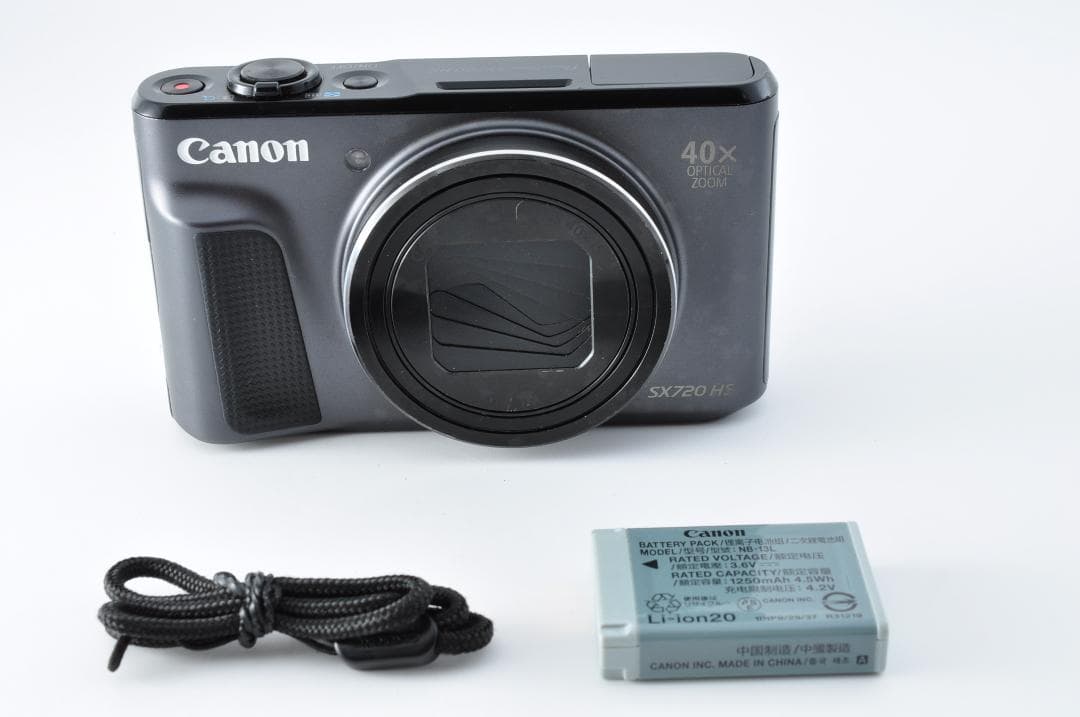 CANON キヤノン POWERSHOT SX720HS ブラック #1224