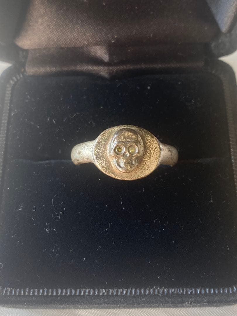 1939‘s ドイツ国防軍陸軍　特殊部隊　当時物　ソルジャーリング　スカルリング