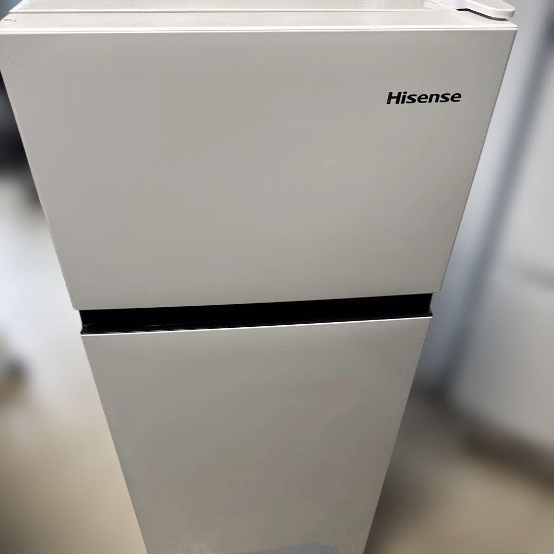 名古屋近郊限定　2025年 ハイセンス 冷蔵庫　124L 美品