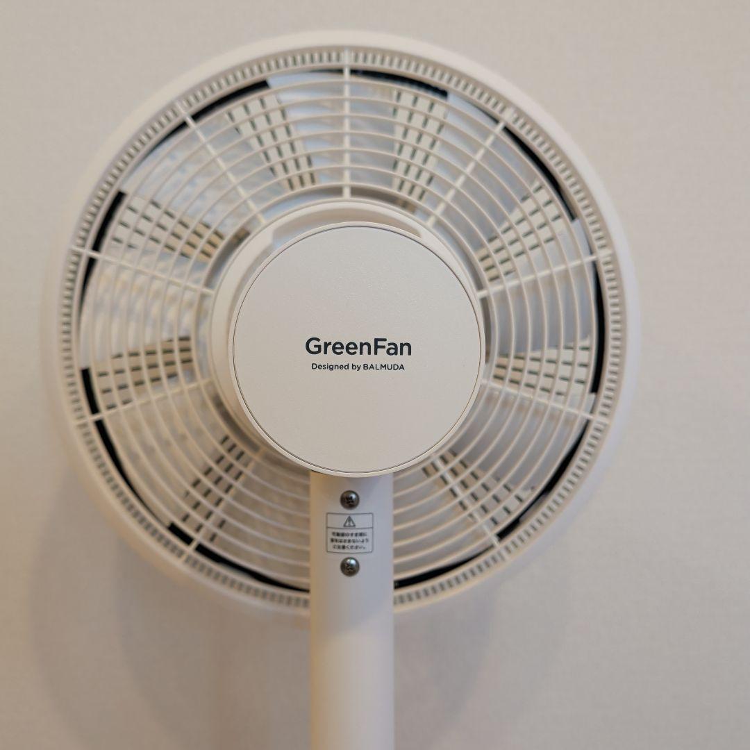 【美品】BALMUDA 扇風機 The GreenFan EGF-1700-WK