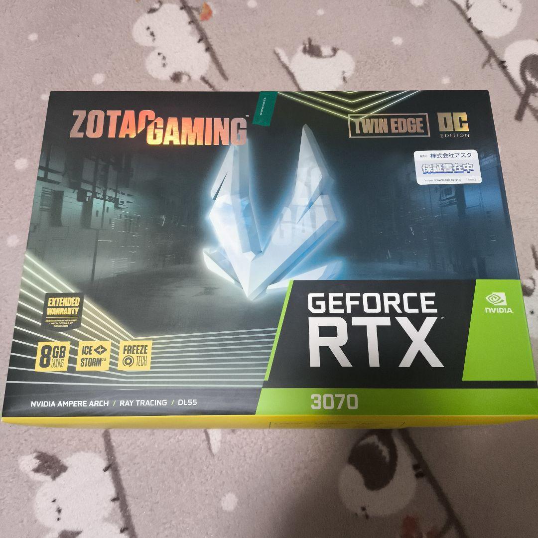 グラフィックボード・グラボ・ビデオカード ZOTAC GeForce RTX 3070 8GB